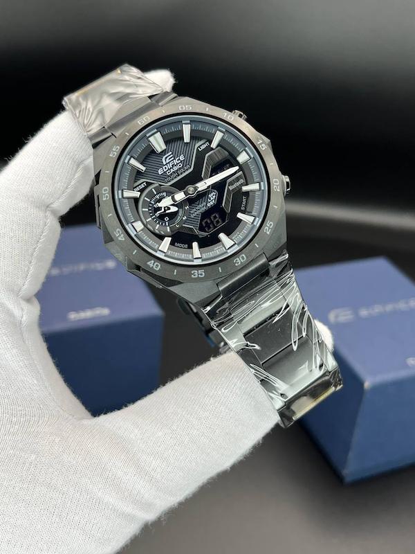 ساعت مچی مردانه عقربه ای برند کاسیو ادیفایس Casio Edifice مدل ECB-2200DC-1A