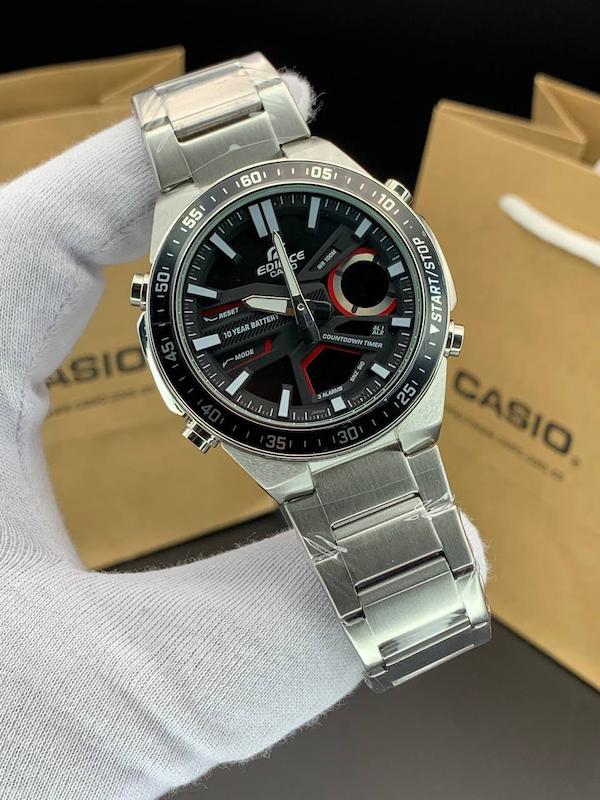 ساعت مچی مردانه آنالوگ-دیجیتال برند کاسیو مدل ادیفیست EFV-C110D-1A4VDF برند casio