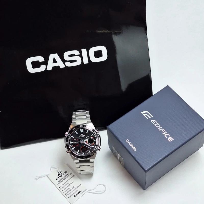 ساعت مچی مردانه آنالوگ-دیجیتال برند کاسیو مدل ادیفیست EFV-C110D-1A4VDF برند casio