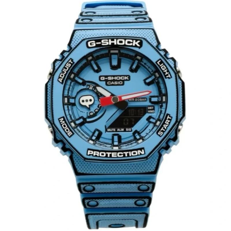 ساعت مچی جی شاک GA-2100MNG-2A مردانه بند رزین