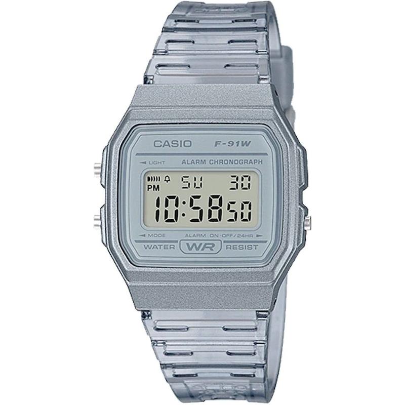 ساعت مچی کاسیو مدل F-91WS-8 با بند رزینی