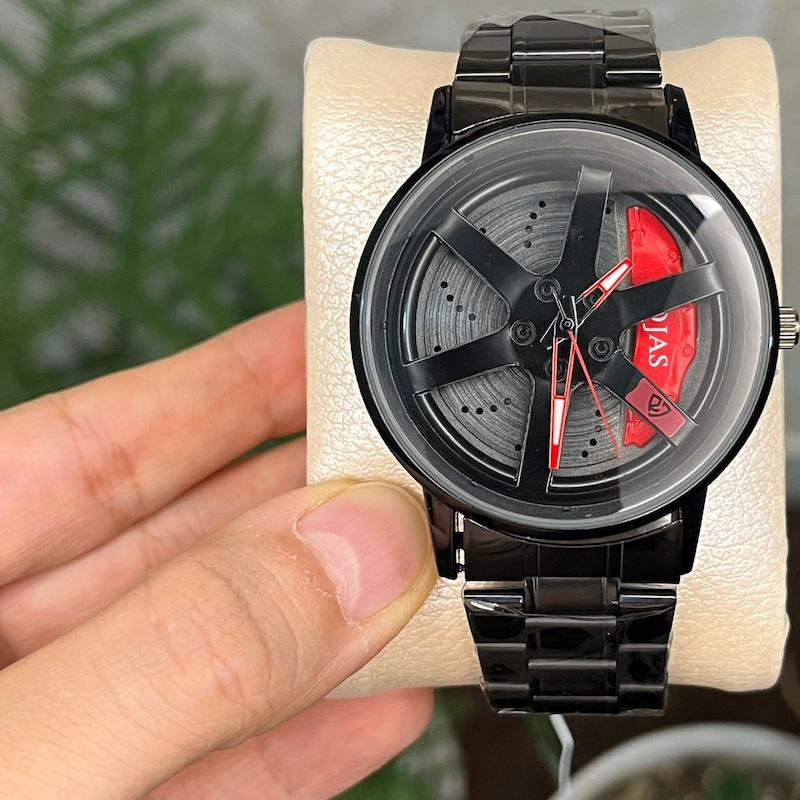 ساعت مردانه چرخشی رینگ Ring با کیفیت بند استیل رنگ ثابت - 