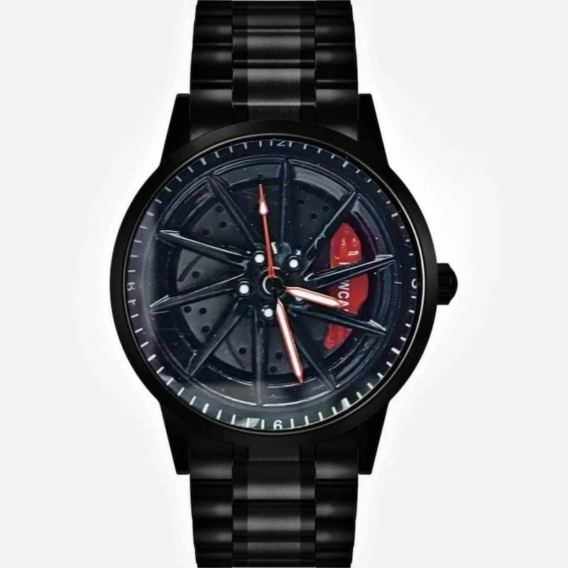 ساعت مردانه رینگی با بند فلزی