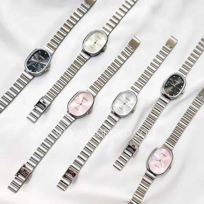 ساعت مچی زنانه کاسیو مدل 25000 با بند استیل