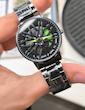 ساعت مردانه چرخشی رینگ Ring با کیفیت بند استیل رنگ ثابت - 