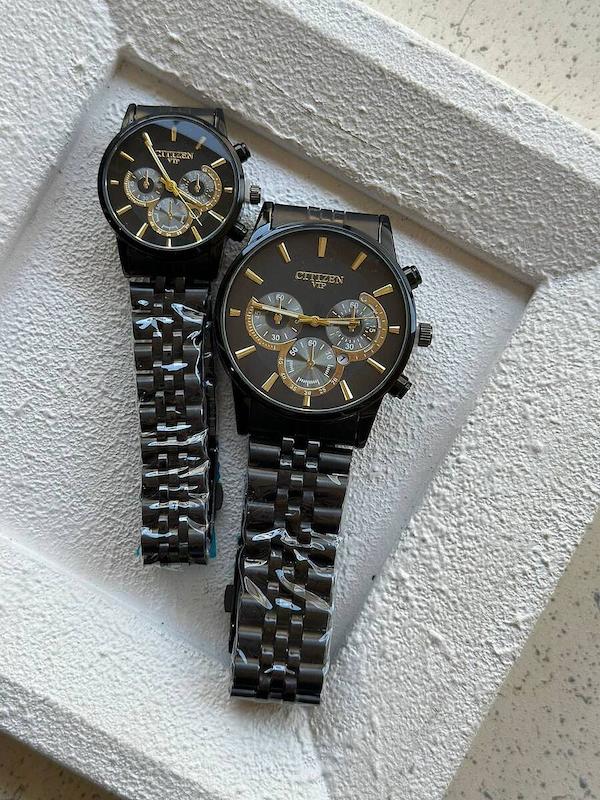 ساعت مچی مردانه بند استیل طرح 3 موتوره سیتیزن