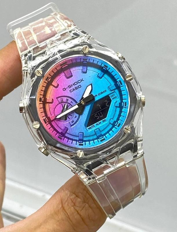 ساعت جیشاک بی رنگ