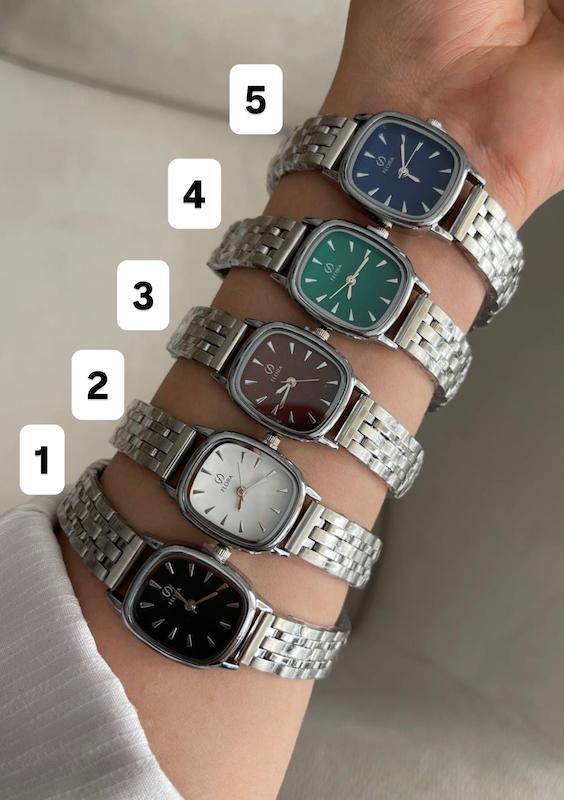 ساعت مچی زنانه صفحه بیضی اقتصادی