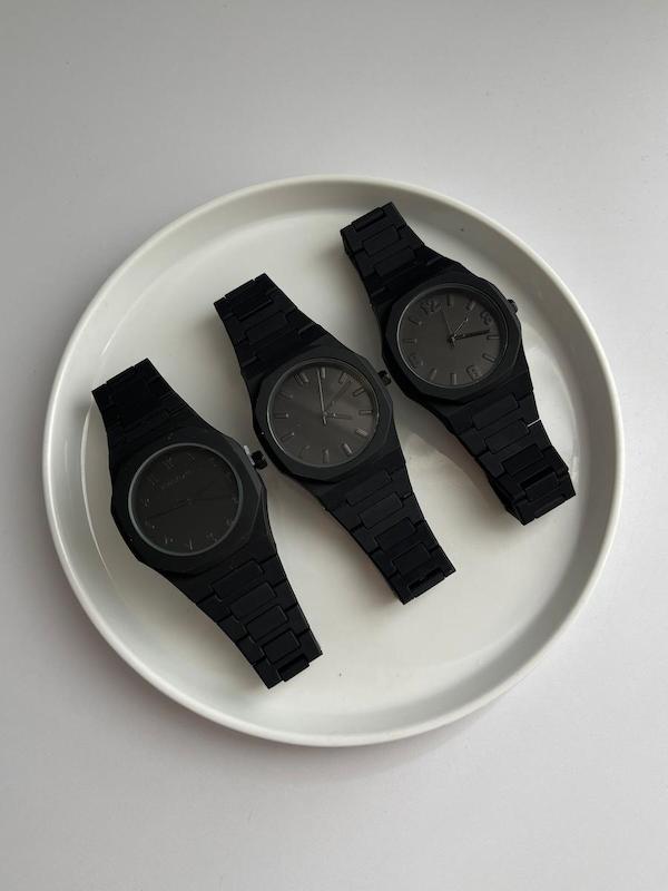 ساعت فول بلک کربن