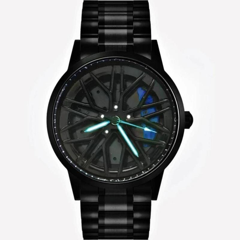 ساعت مچی مردانه والار طرح رینگ BMW با صفحه متحرک چرخان