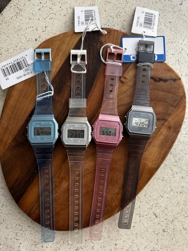 ساعت مچی دیجیتال زنانه مردانه مدل کاسیوcasio F-91WS-7D