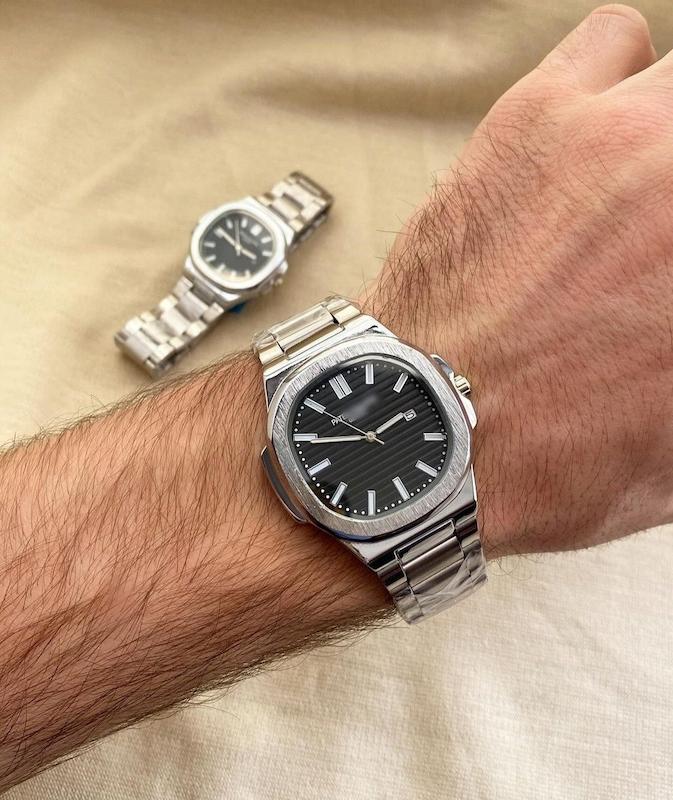پتک فیلیپ ناتیلوس Patek-2469 - نقره‌ای