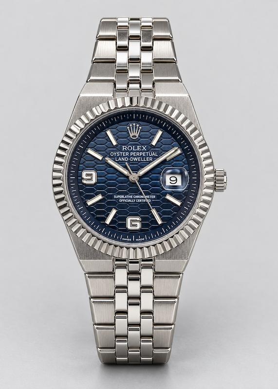 ساعت مچی مدل rolex land dweller رولکس لند دوئلر 