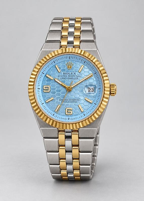 ساعت مچی مدل rolex land dweller رولکس لند دوئلر 