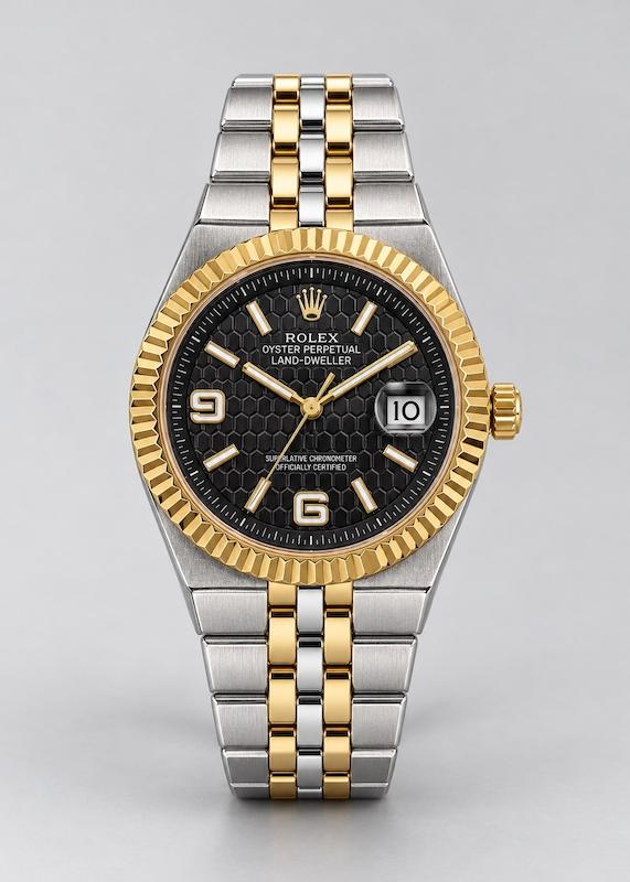 ساعت مچی مدل rolex land dweller رولکس لند دوئلر 