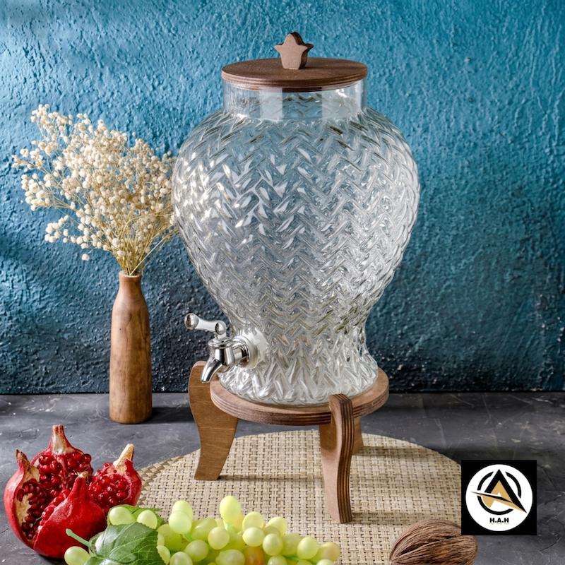 کلمن شیشه ای طرح گیسو