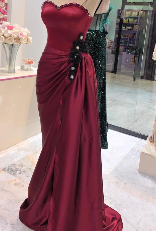 لباس دکلته مجلسی