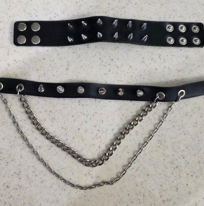 دستبند و چوکر اسپایکی