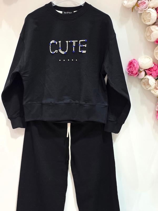 ست دورس و شلوار cute