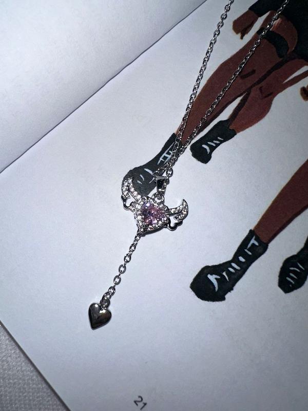 گردنبند قلب پرنده