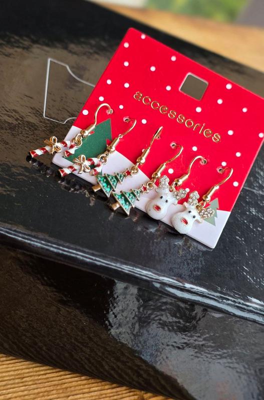 پک گوشواره کریسمسی