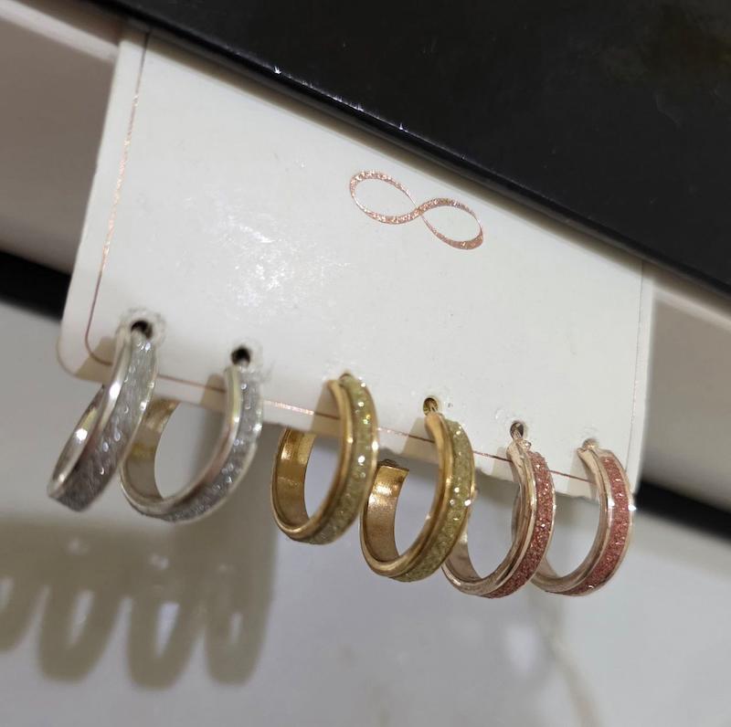 پک گوشواره شاینی