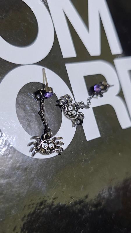 گوشواره عنکبوت اویزی