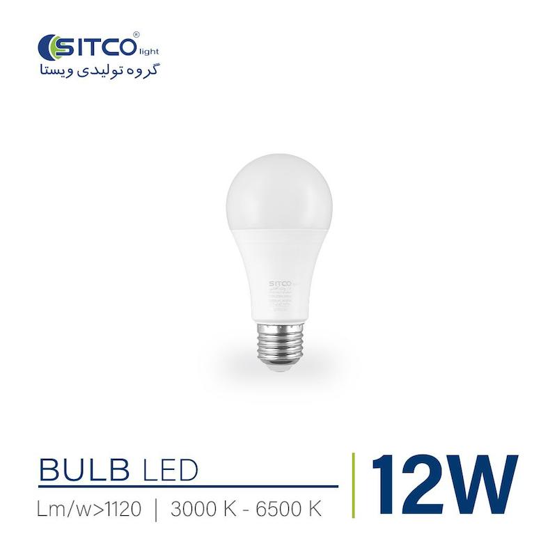 لامپ 12 وات حبابی سیتکو لایت