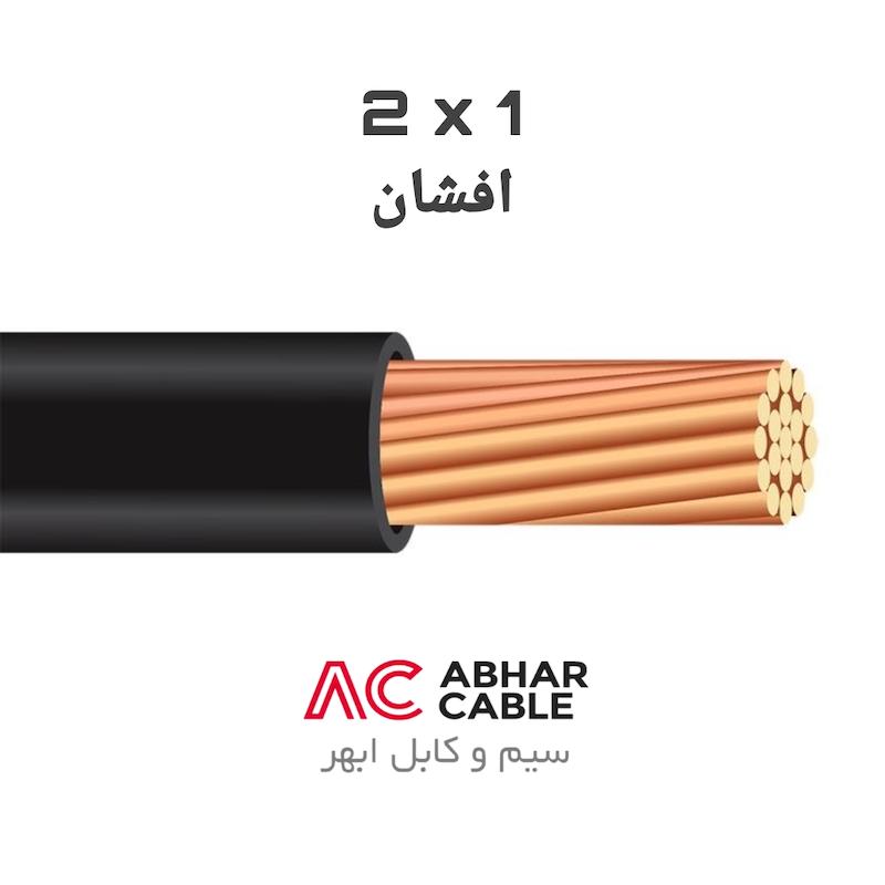 کابل 2 در 1 افشان ابهر