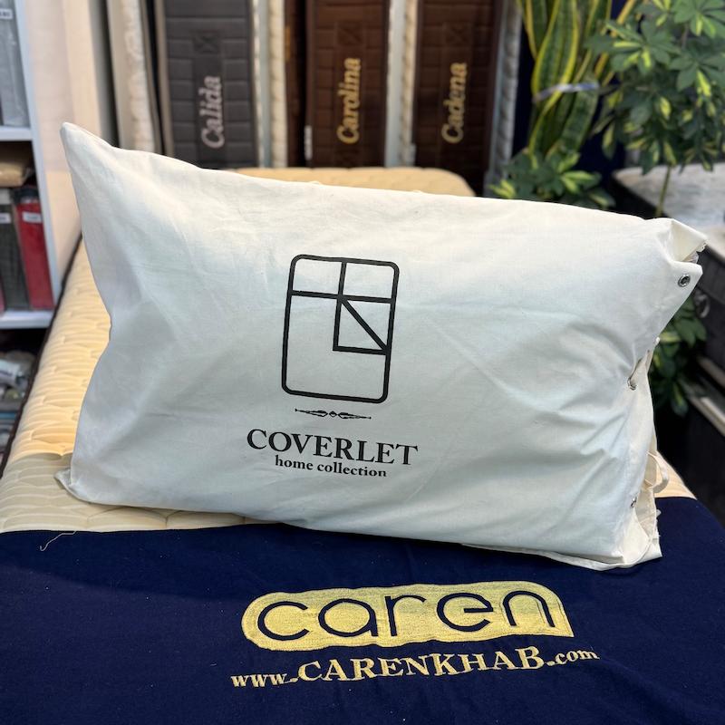 بالش coverlet ترکیبی پر - الیاف