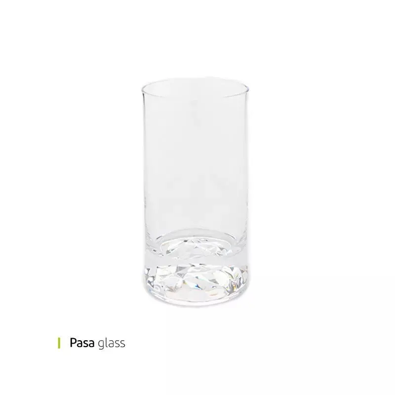 لیوان بلور ساده 280 سی سی پاشا باغچه کد 64040 شش عددی