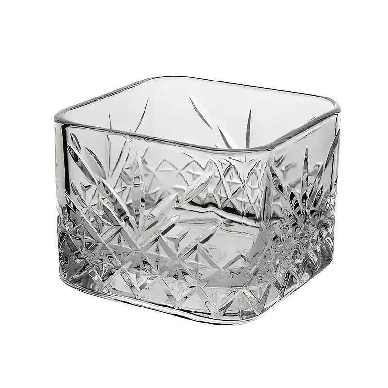 پیاله پاشاباغچه مدل تایملس مربع کد 530240 - (ست 4 عددی)