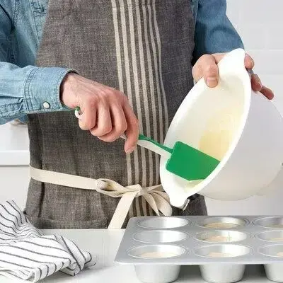 لیسک سیلیکونی ایکیا GUBBRORA سفید/ سبز