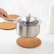  زیر قابلمه ای چوب پنبه ایکیا HEAT 