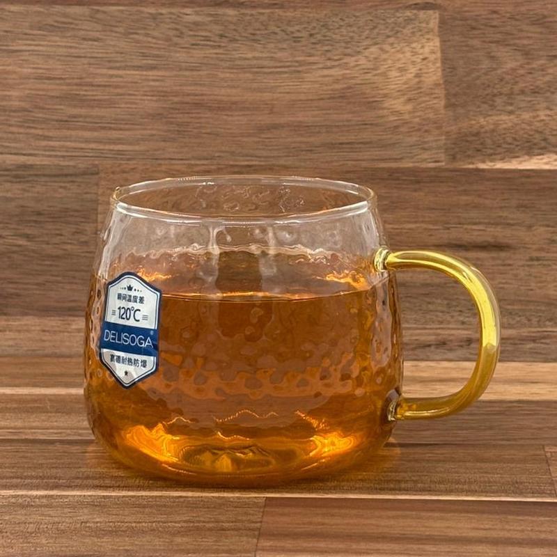 لیوان دسته عسلی 490 میل دلی 1 عددی