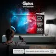 تلویزیون ال ای دی هوشمند جی پلاس مدل GTV-55SU728N سایز 55 اینچ