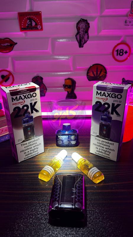 پاد یکبارمصرف MAXGO PRO 22K
