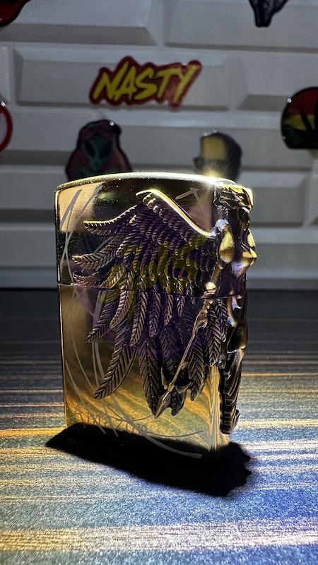 فندک برجسته مدل فرشته ANGEL LIGHTER آمازون