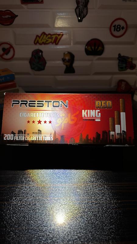 پوکه خالی سیگار پریستون PRESTON 