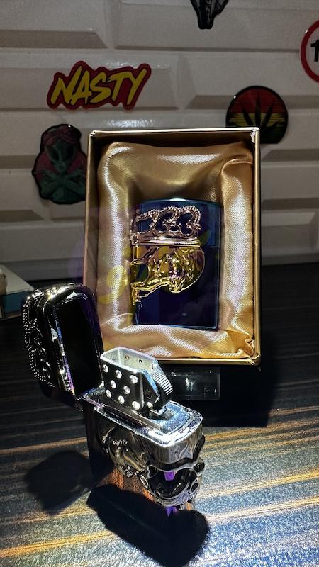 فندک طرح زیپو مدل کینگ KING