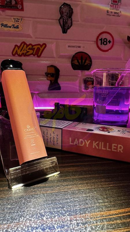 پاد دخترونه یکبار مصرف کریو crave pro 3500 