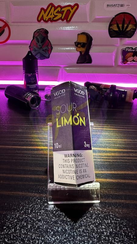 سالت نیکوتین ویگاد 10 میل لیمو ترش VGOD SOUR LEMON
