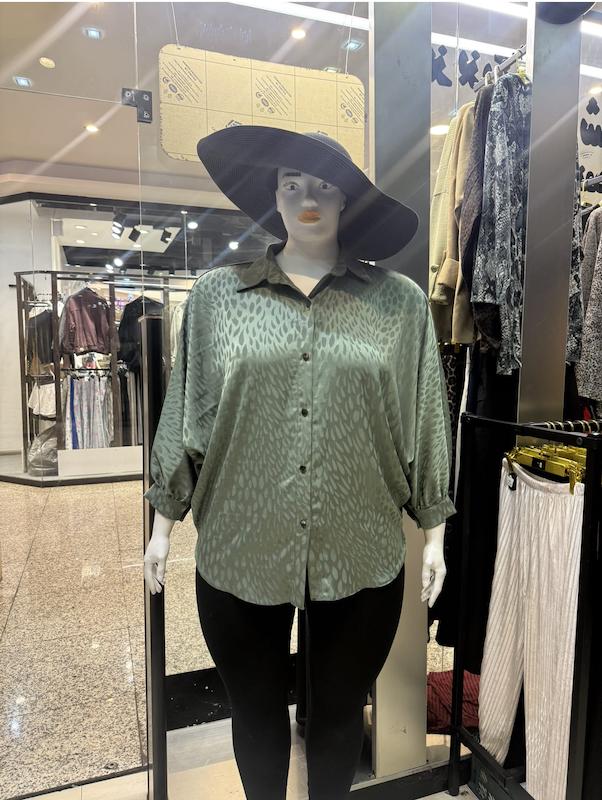 شومیز زیتونی