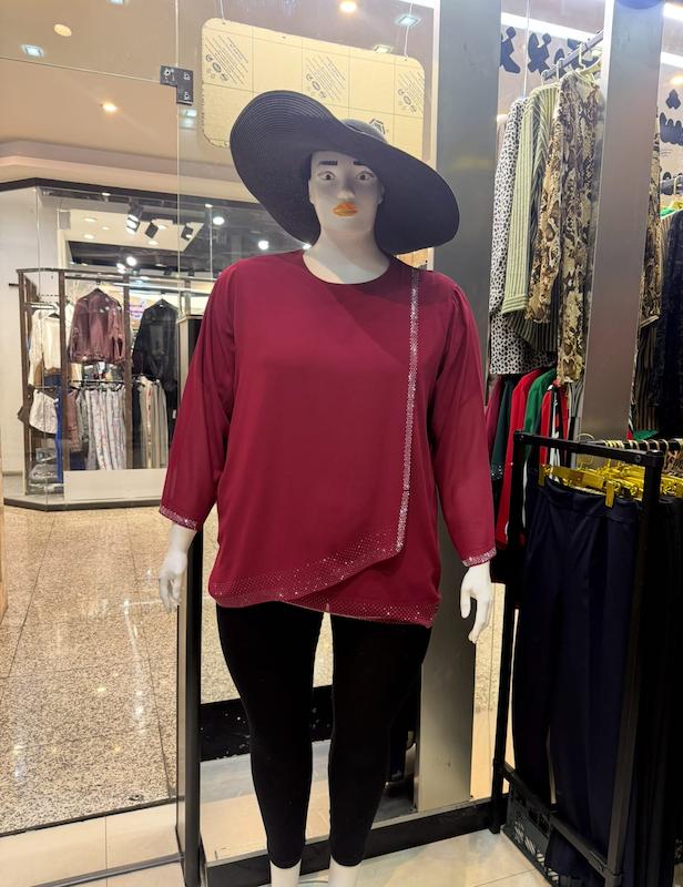 شومیز نگین خطی