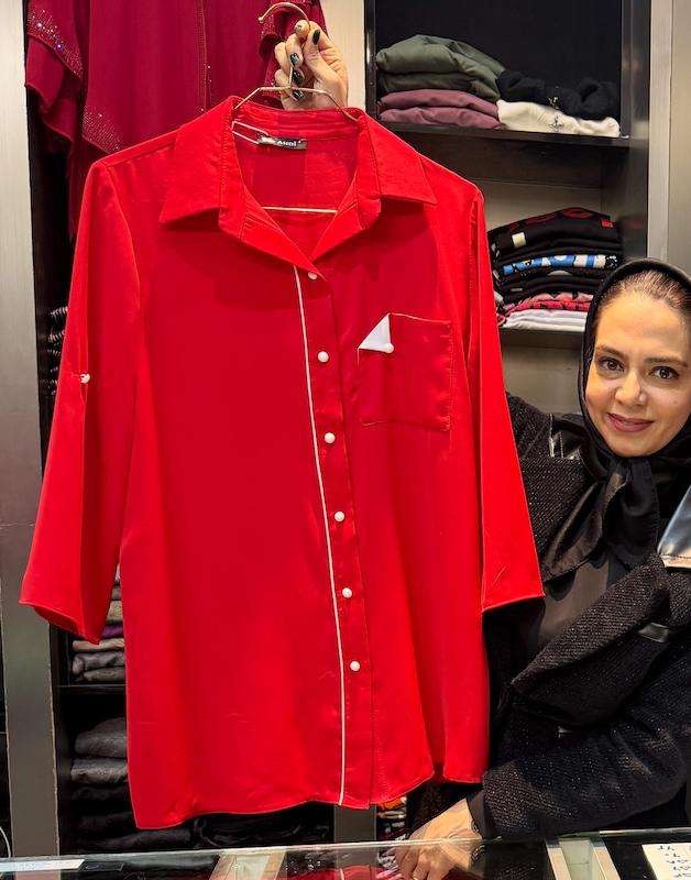 شومیز نوارسفید