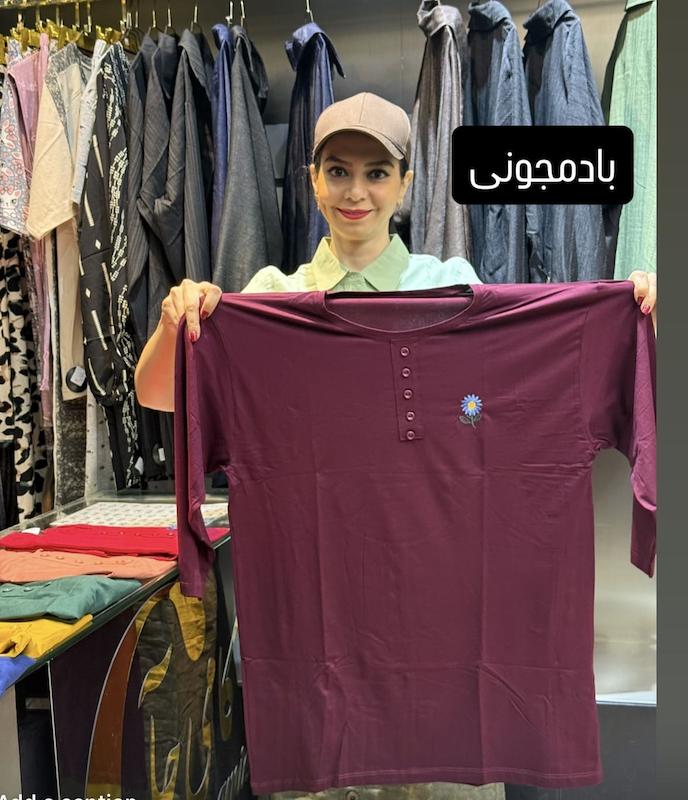 تیشرت گلدوزی