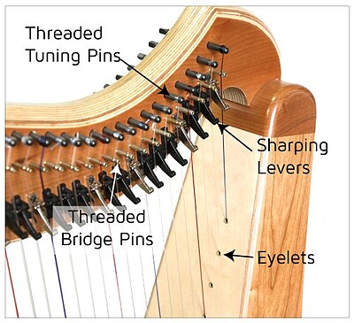 کوک هارپ (چنگ) Harp