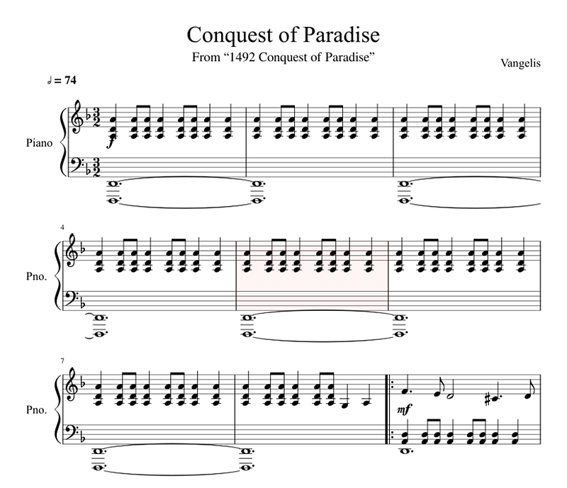 Conquest of Paradise - Vangelis