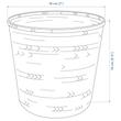 گلدان بامبو ایکیا مدل KLYNNON 15 cm 