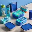 ظرف غذا آبی کودک طرح دینو Devon Dino